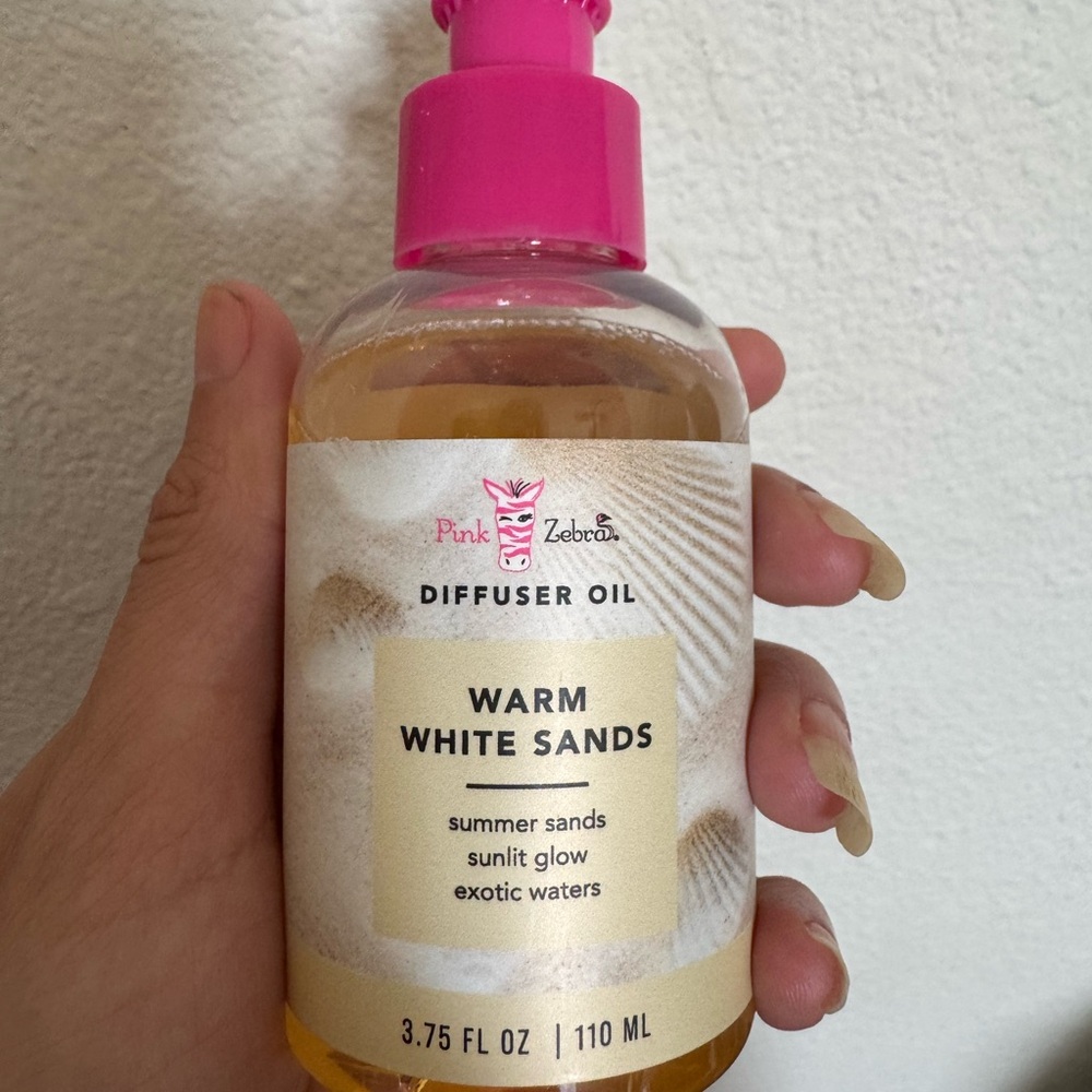 Pink Zebra Warm White Sands Diffuser Oil